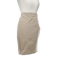 Armani Skirt Cotton in Beige