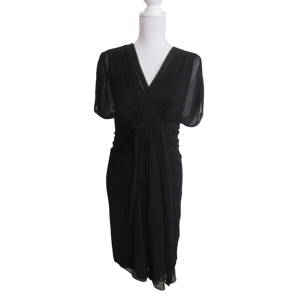 Diane Von Furstenberg Dress Silk in Black