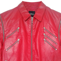 Versus Versace Versus 'BEAT IT' Leather Jacket