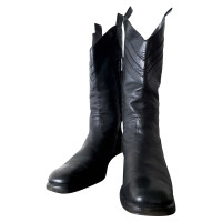 Andere Marke A.F. Vandervorst - Stiefeletten aus Leder in Schwarz