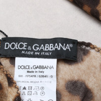 Dolce & Gabbana Sjaal met leopardpatroon