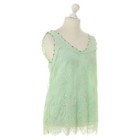 Twin Set Simona Barbieri Lace top in mint