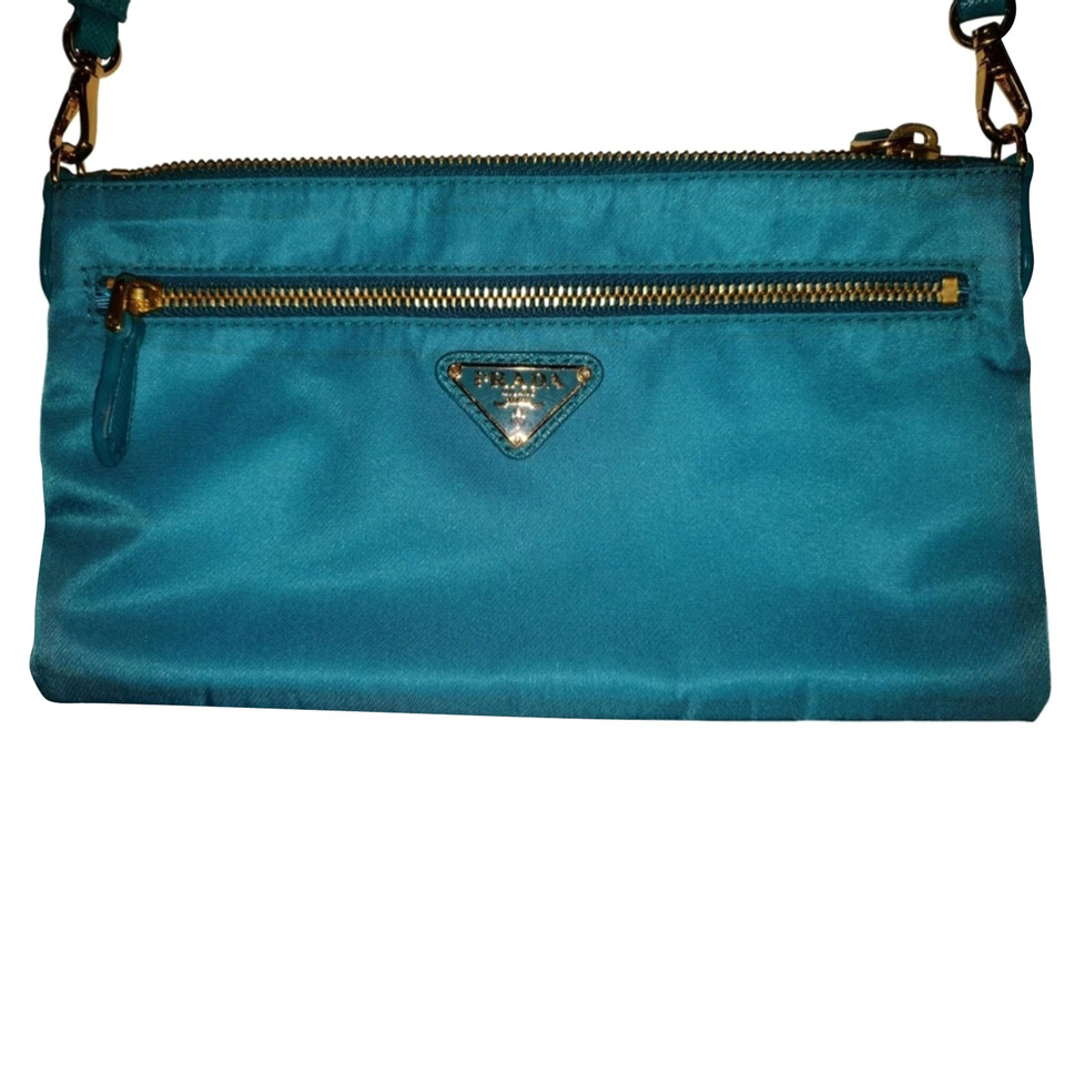 Prada Clutch bag in Turquoise