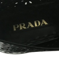 Prada Patent shoes for lacing