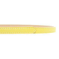 Malo Yellow leather belt