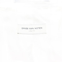 Dries Van Noten Blazer in Cotone in Bianco
