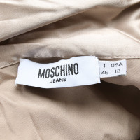 Moschino Zijden blouse in beige