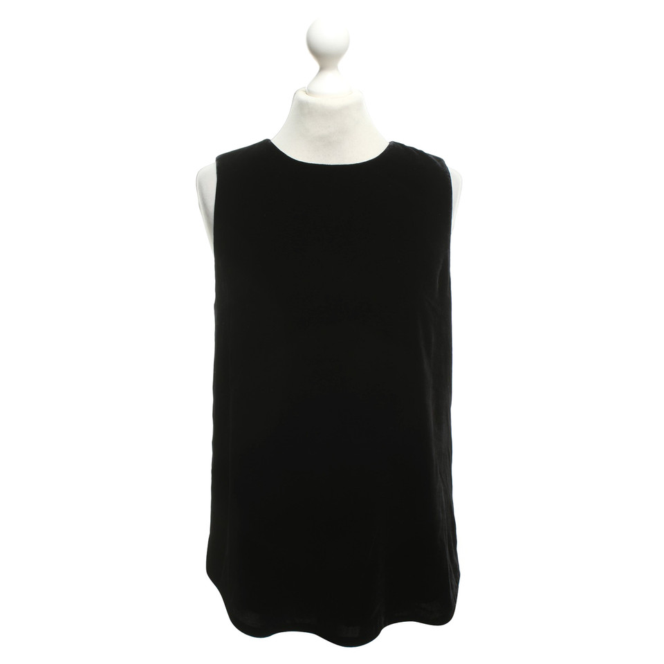 Theory Velvet Top en noir