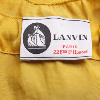 Lanvin Bretelles en jaune / noir