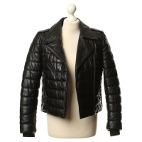 Alexander Wang Quilted leather jacket, biker style