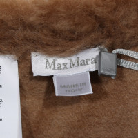 Max Mara Schal/Tuch aus Wolle in Braun