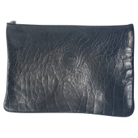 Furla Clutch Leer in Zwart