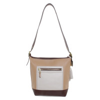 Coach Handtasche in Beige/Braun