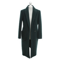 Carven Wool coat in dark green