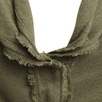 Allude Cardigan in olive