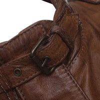 Belstaff Leather Jacket in Brown