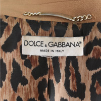 Dolce & Gabbana Blazer en Laine en Beige