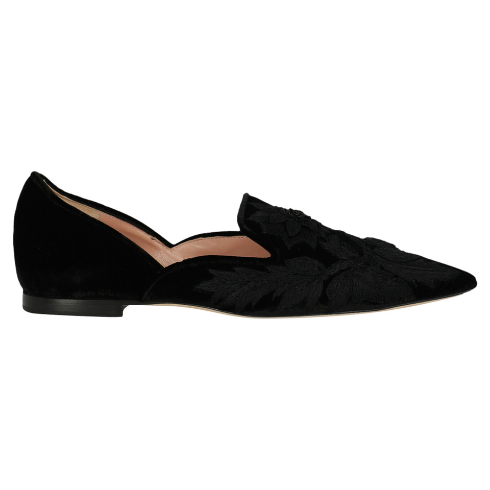 Alberta Ferretti Slipper/Ballerinas in Schwarz