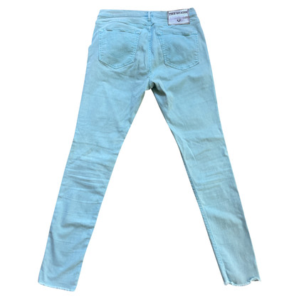 True Religion Jeans Cotton in Turquoise