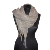 Dondup Wool shawl in gray brown