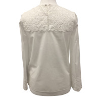 Dolce & Gabbana White lace cotton top 