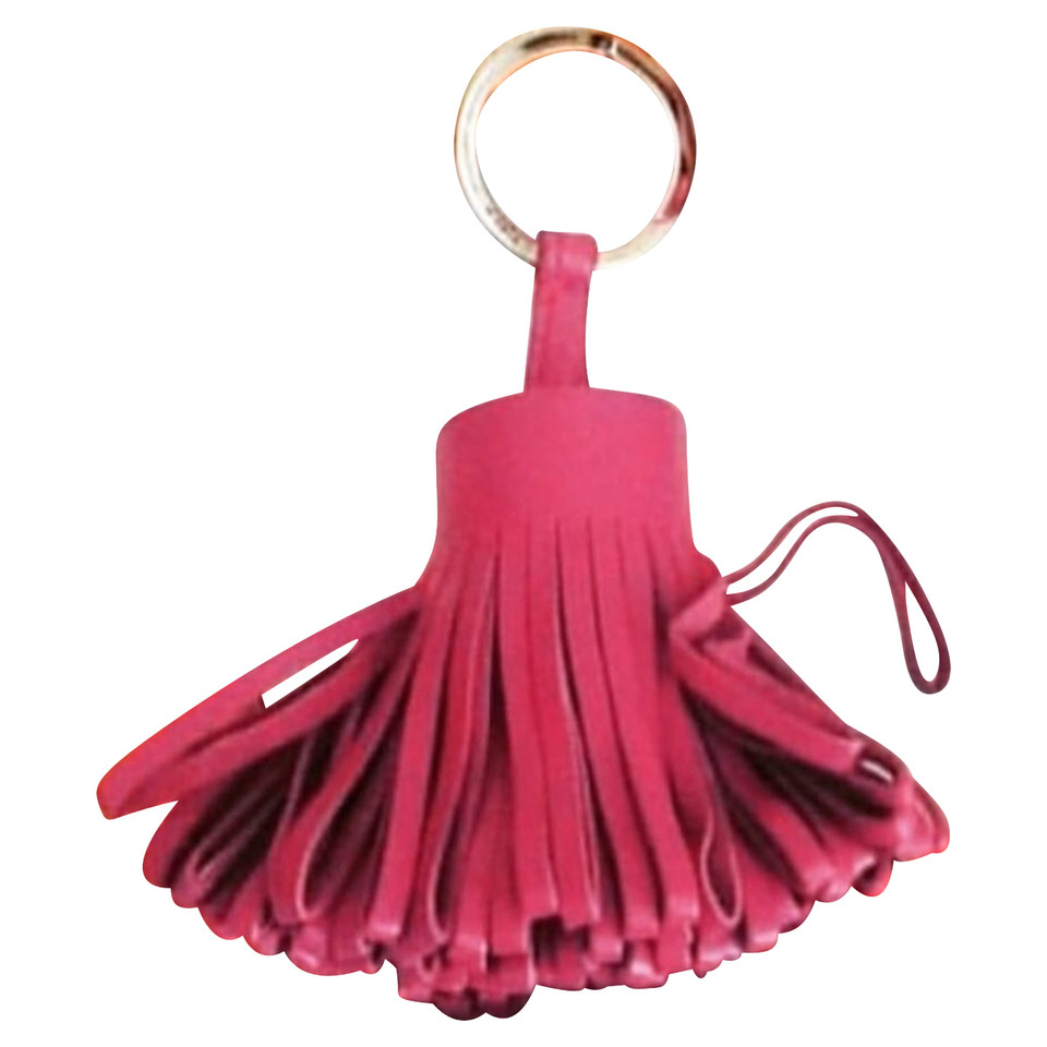 Hermès Hanger Leer in Roze