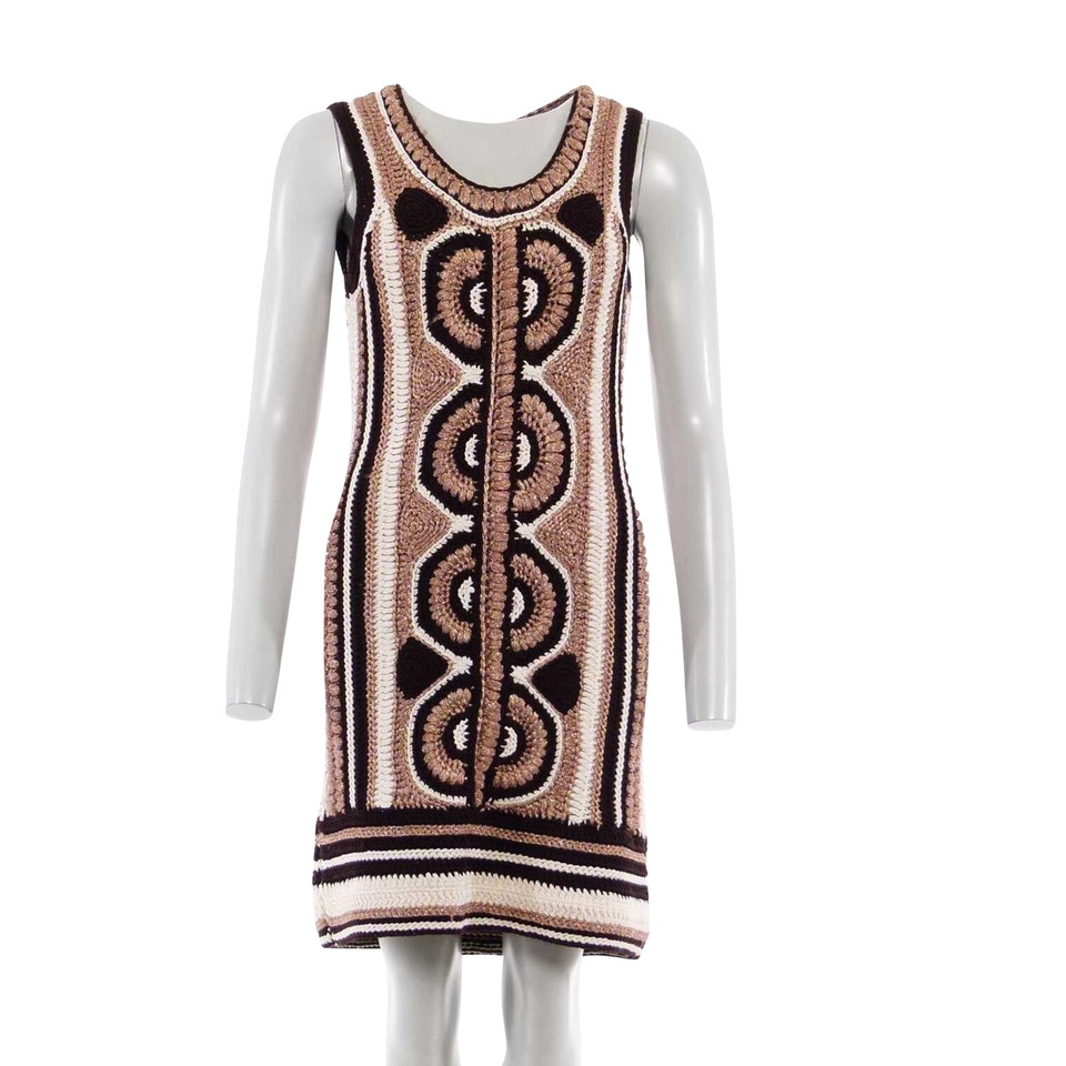 Milly Crochet dress in multicolor