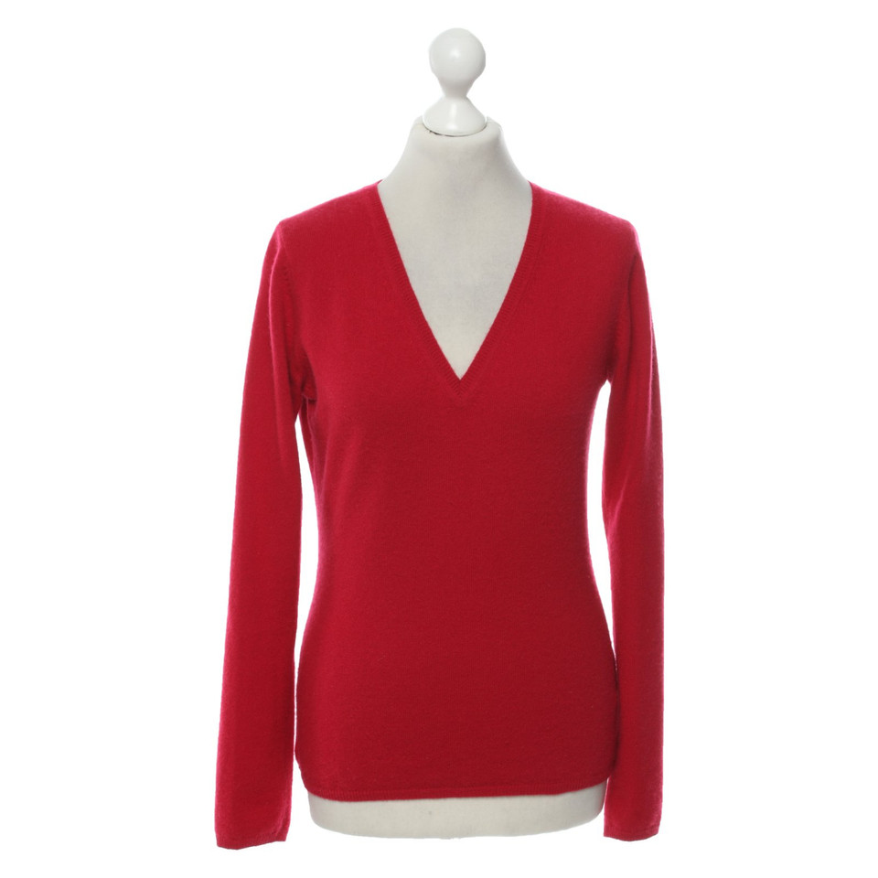 Ftc Capispalla in Cashmere in Rosso