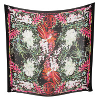 Andere merken Hermione de Paula - zijden sjaal met bloemenpatroon