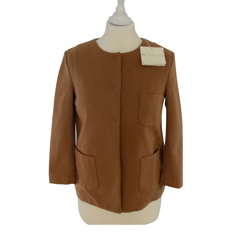 L'autre Chose Jacket/Coat in Brown