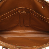 Mcm Handtasche aus Canvas in Braun