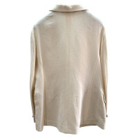 Golden Goose Jacke/Mantel aus Seide in Beige