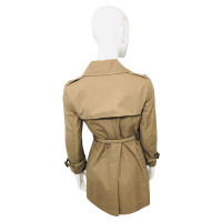 Gucci Jacket/Coat Silk in Brown
