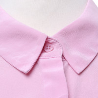 Schumacher Zijden blouse in roze