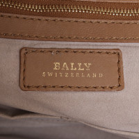 Bally Croco-embossed bag