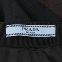 Prada skirt with stripe pattern