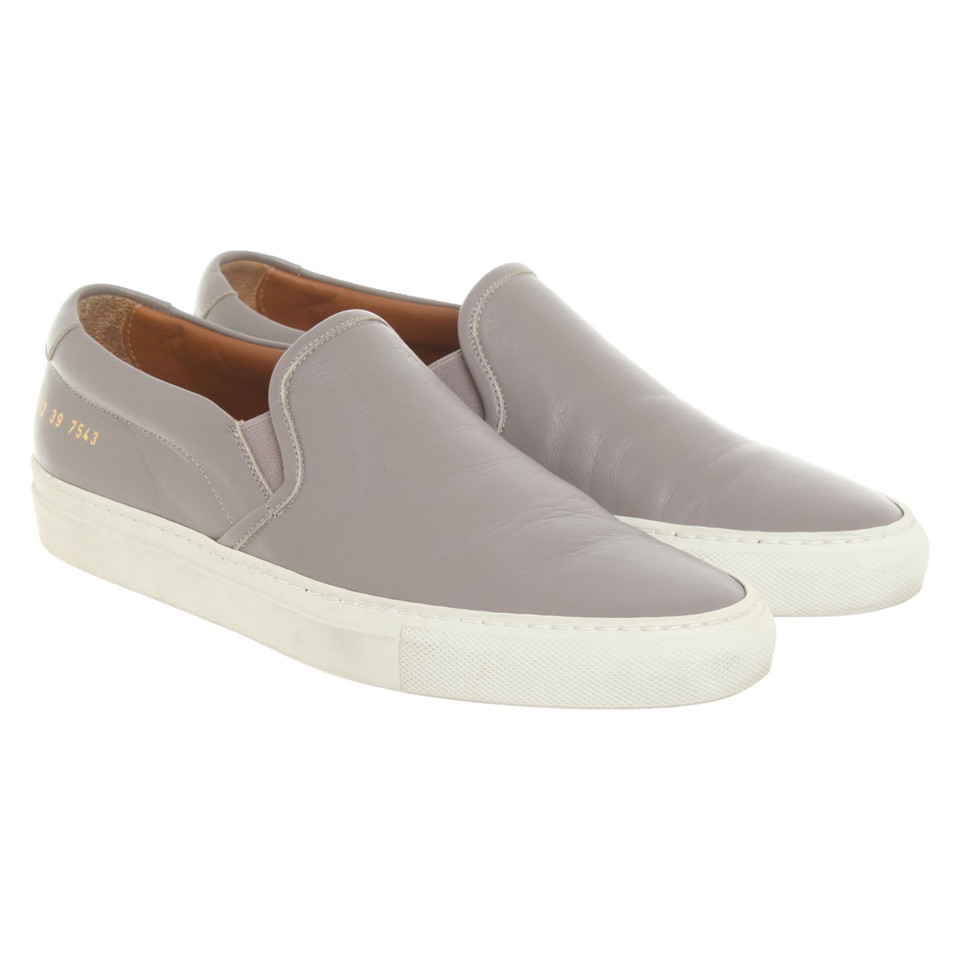 Common Projects Slippers/Ballerinas Leather in Taupe
