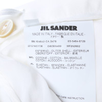 Jil Sander 7/8 pantaloni in bianco