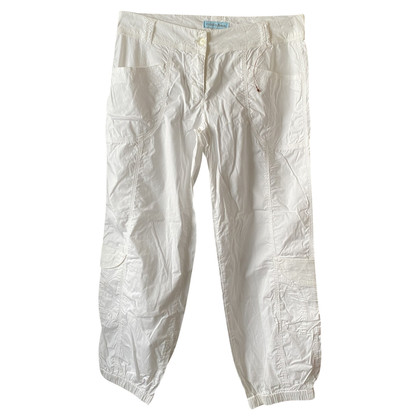 Guess Trousers Cotton in White