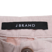 J Brand Paio di Pantaloni in Cotone in Color carne