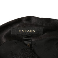 Escada Silk blouse in black