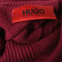 Hugo Boss Knit tank top in magenta