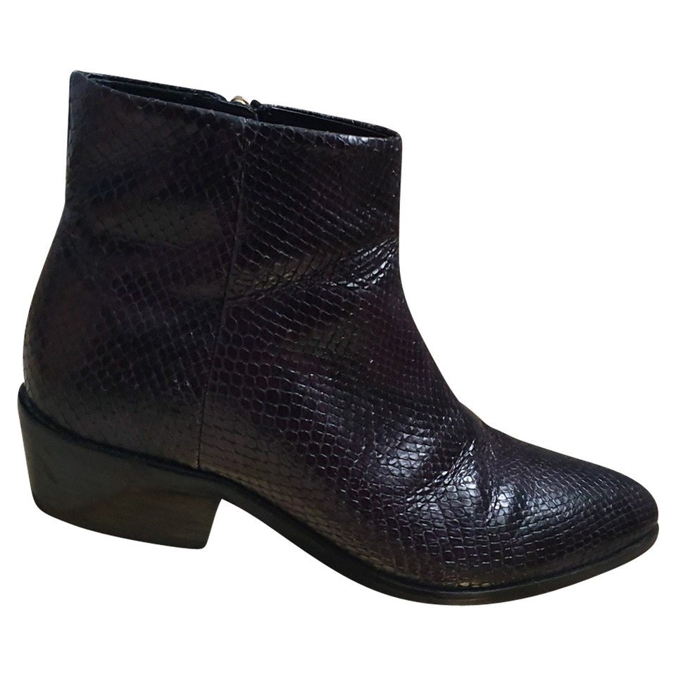 Twinset Milano Ankle boots Leather in Brown