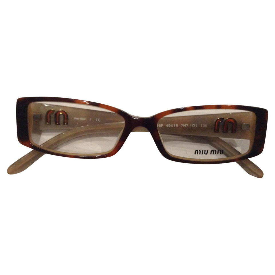 Miu Miu Glasses in Brown