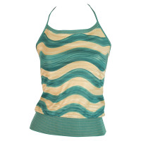 Missoni Top Cotton in Turquoise