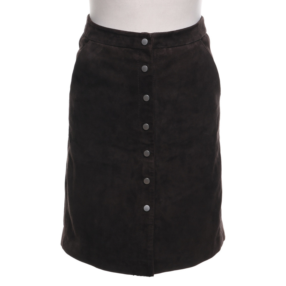 All Saints Issued skirt suede