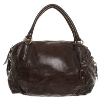 Abro Handbag Leather in Brown