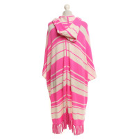 Andere Marke The Holygoat - Kaschmirponcho in Beige/Pink