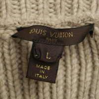 Louis Vuitton Poncho mit Zopfstrick-Muster