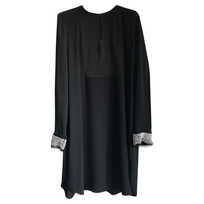 Twin Set Simona Barbieri Dress Viscose in Black